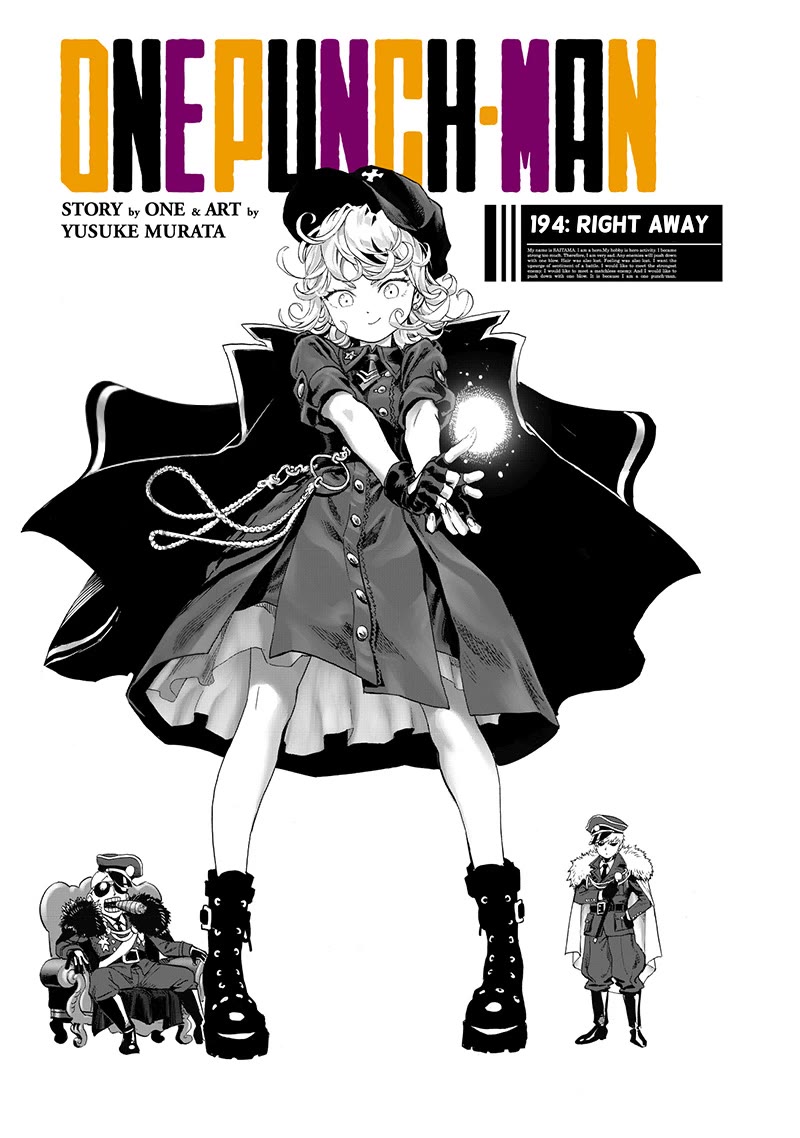 One-Punch Man, Chapter 194 image 01